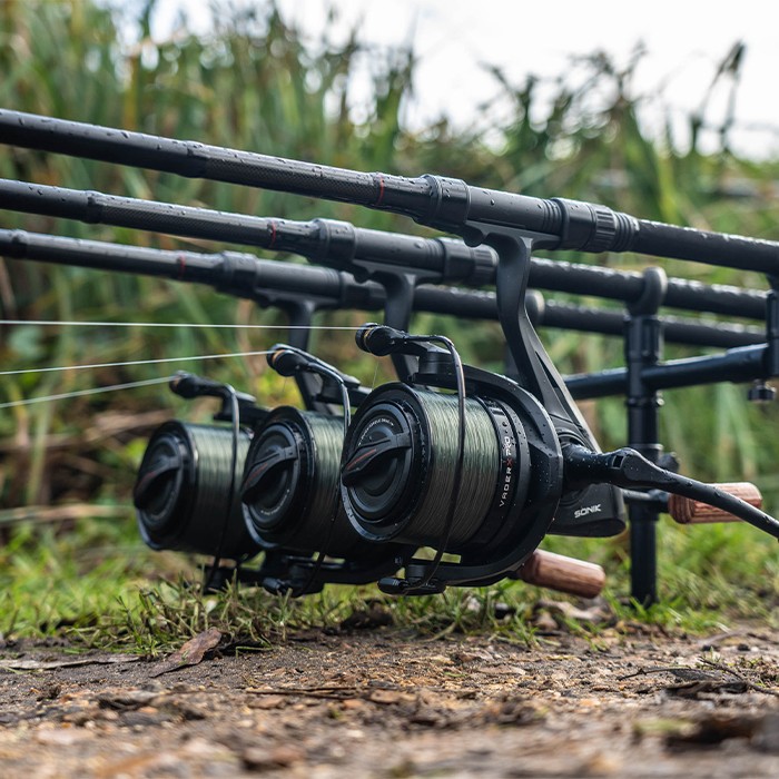 Sonik VaderX RS 3 Rod Kit Close Up 4
