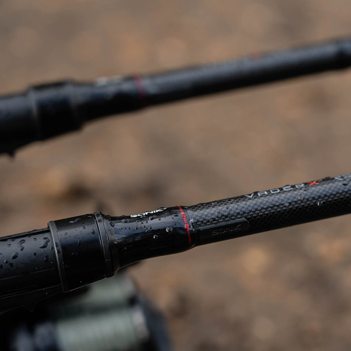 Sonik VaderX RS 3 Rod Kit Close Up 2