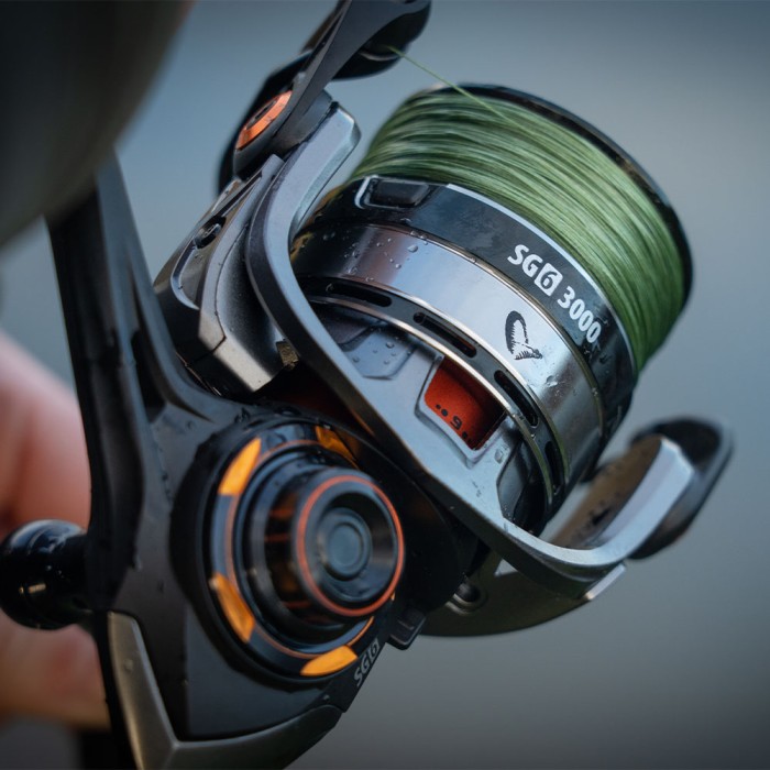 Savage Gear SG6 FD Fishing Reel In Use 5