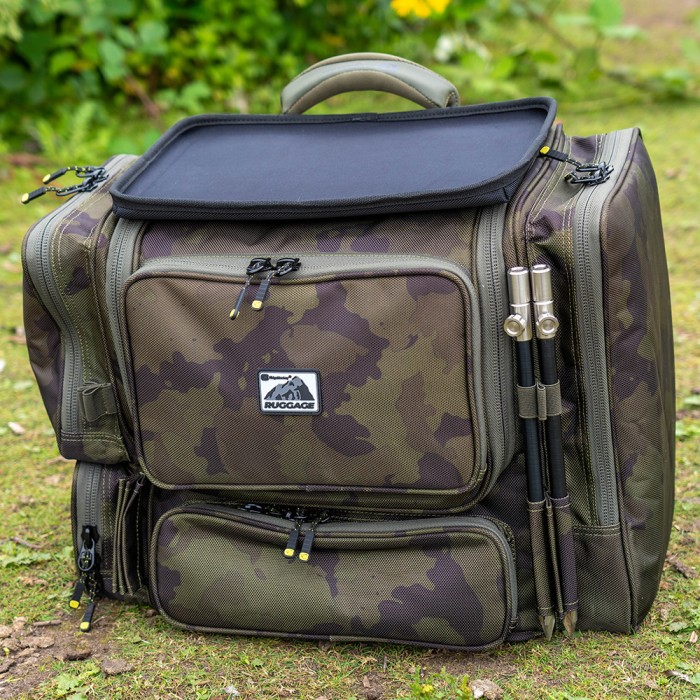 RidgeMonkey Ruggage 40L Rucksack + Accessory Case Bundle 5