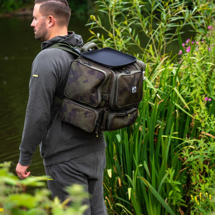 RidgeMonkey Ruggage 40L Rucksack + Accessory Case Bundle 8