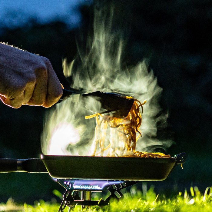 Sonik Sizzla Multi-Pan Set In Use 2