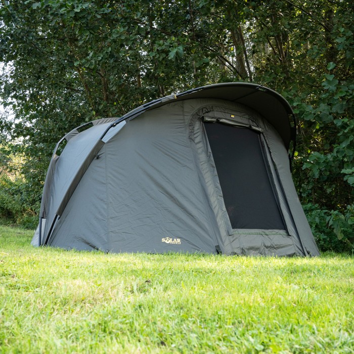 Solar Bankmaster Twin Rib 1 Man Bivvy In Use 1