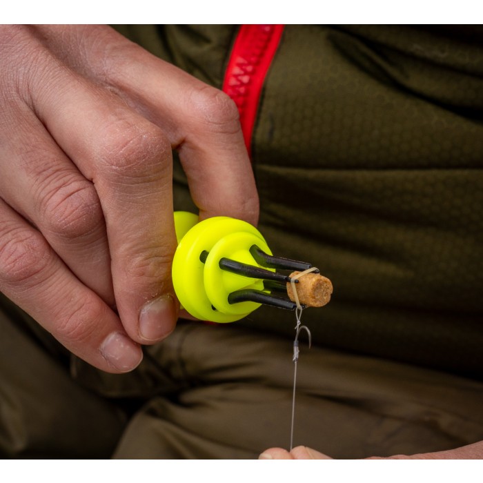 Phil Ringer Fishing Pellet Bander In Use 1