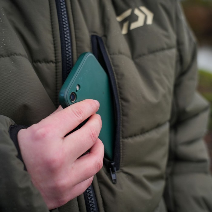 Daiwa Ultra Carp Fishing Jacket In Use 6