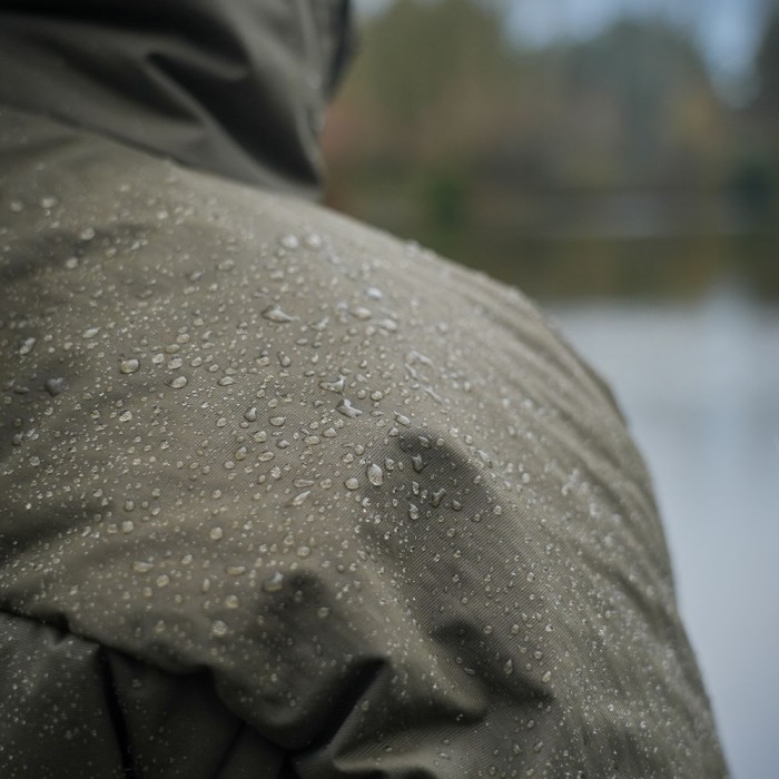 Daiwa Ultra Carp Fishing Jacket In Use Waterproof