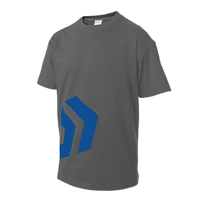 Daiwa T-Shirt Dark Grey with B Dvec