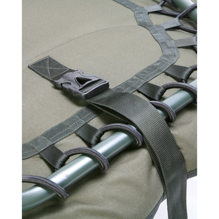 Daiwa Black Widow 6 Leg Bedchair Close Up 2