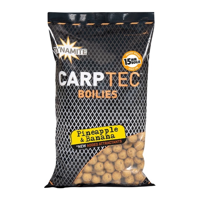 Dynamite Carp-Tec Pineapple & Banana Boilies