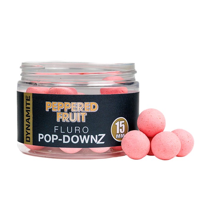 Dynamite Baits Fluro Pop-DownZ - Peppered Fruit