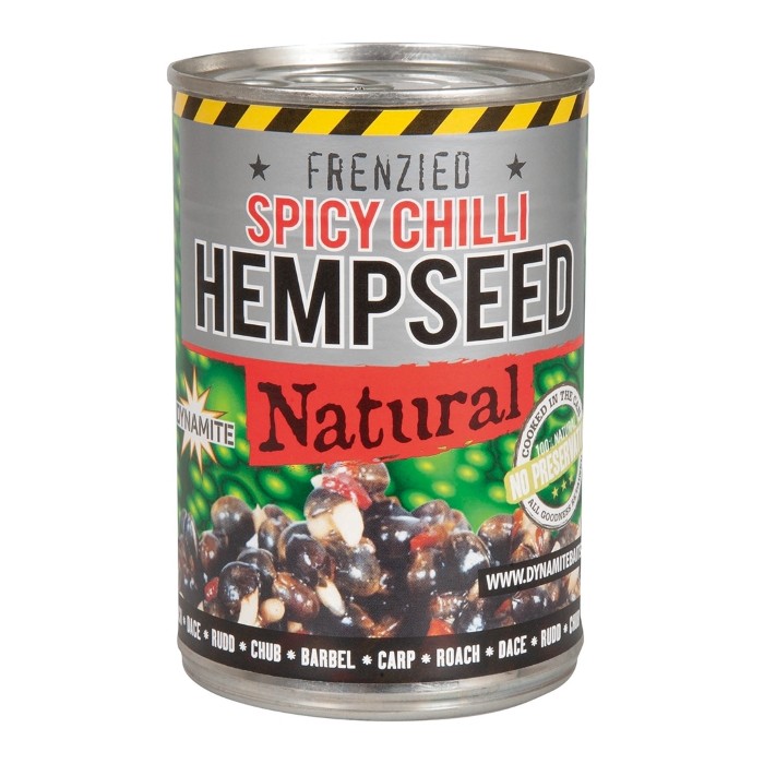 Dynamite Baits Frenzied Spicy Chilli Hempseed Tin 350g
