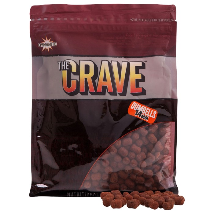 Dynamite Baits 14mm Crave Shelf Life Dumbells 1kg 2