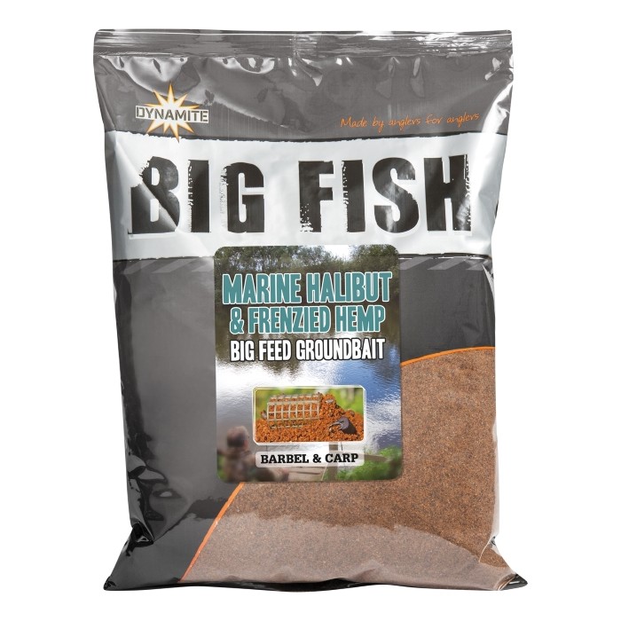 Dynamite Baits Big Fish Marine Halibut & Hemp Groundbait 1.8kg