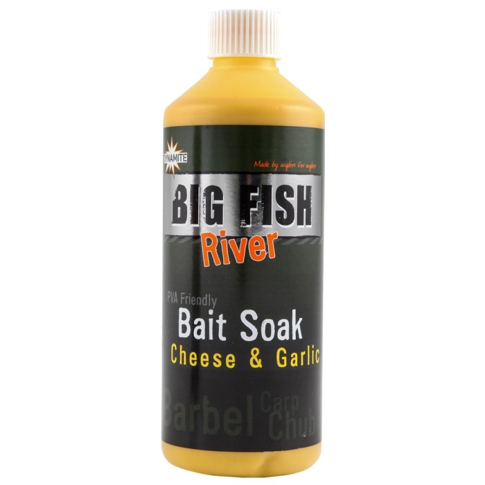 Dynamite Baits Big Fish River Bait Soak Cheese And Garlic