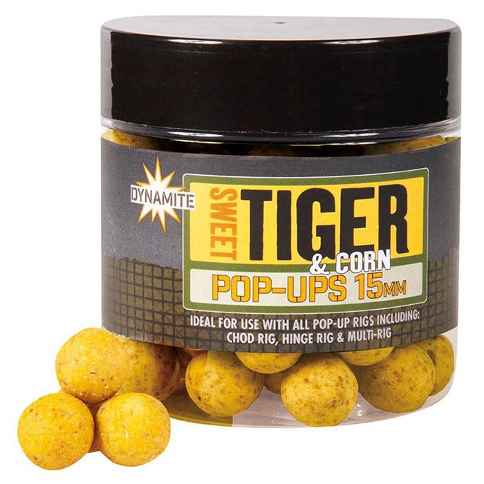 Dynamite Baits Sweet Tiger & Corn Fishing Pop Ups