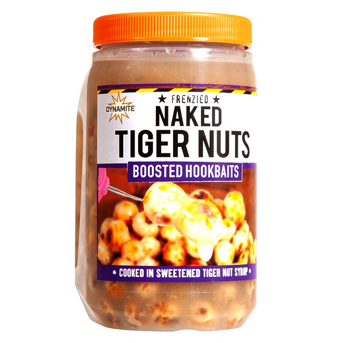 Dynamite Baits Frenzied Naked Tiger Nuts Boosted Fishing Hookbaits 500ml