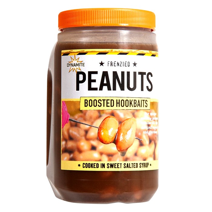 Dynamite Baits Frenzied Peanuts Boosted Fishing Hookbaits 500ml