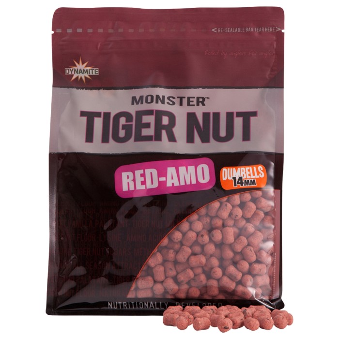 Dynamite Baits Red Amo 14mm Shelf Life Dumbells 1kg 2