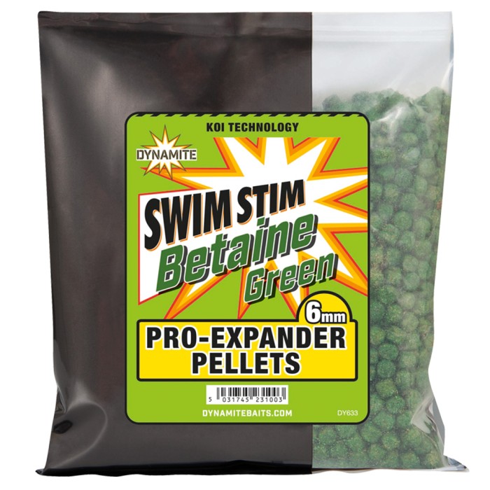 Dynamite Baits Swim Stim Betaine Green Pro-Expander Pellets 300g 1