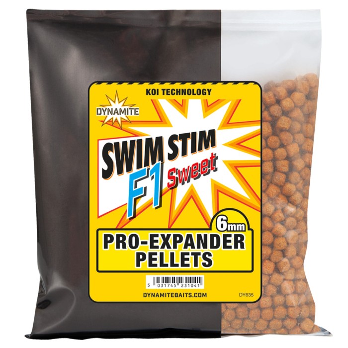 Dynamite Baits Swim Stim F1 Sweet Pro-Expander Pellets 300g 1