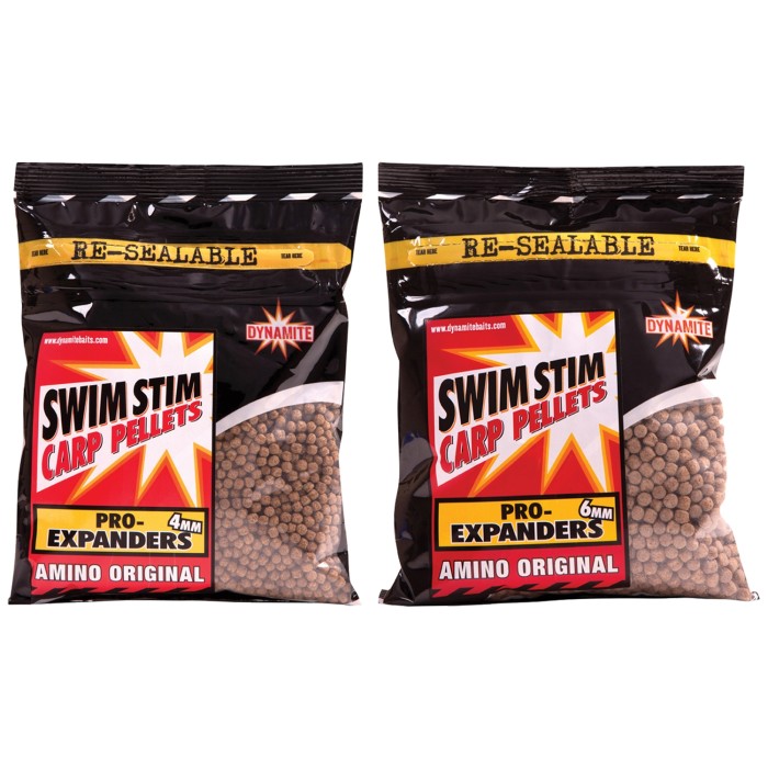 Dynamite Baits Swim Stim Pro Expanders Amino Original 4mm and 6mm