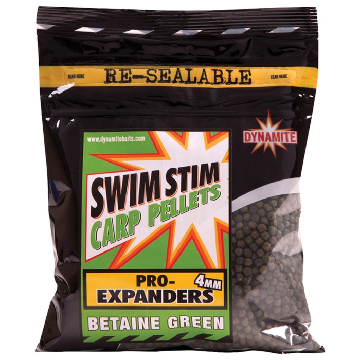 Dynamite Baits Swim Stim Pro Expanders Betaine Green 4mm