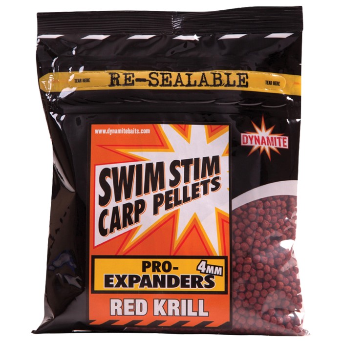 Dynamite Baits Swim Stim Pro Expanders Red Krill 4mm