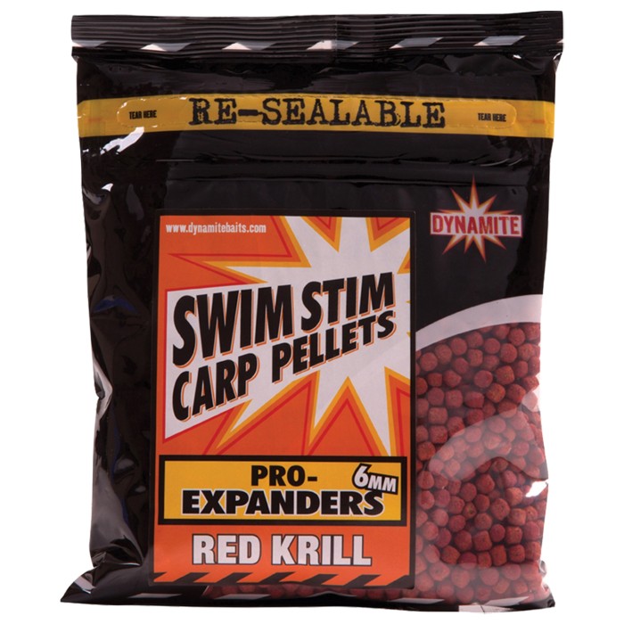 Dynamite Baits Swim Stim Pro Expanders Red Krill 6mm