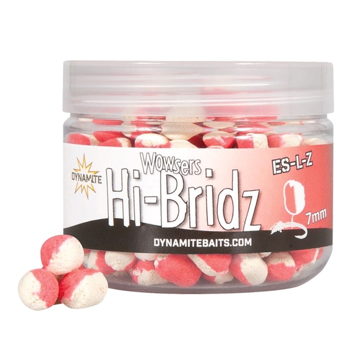 Dynamite Baits Wowsers Hi-Bridz Wafters ES-L-Z Pink & White