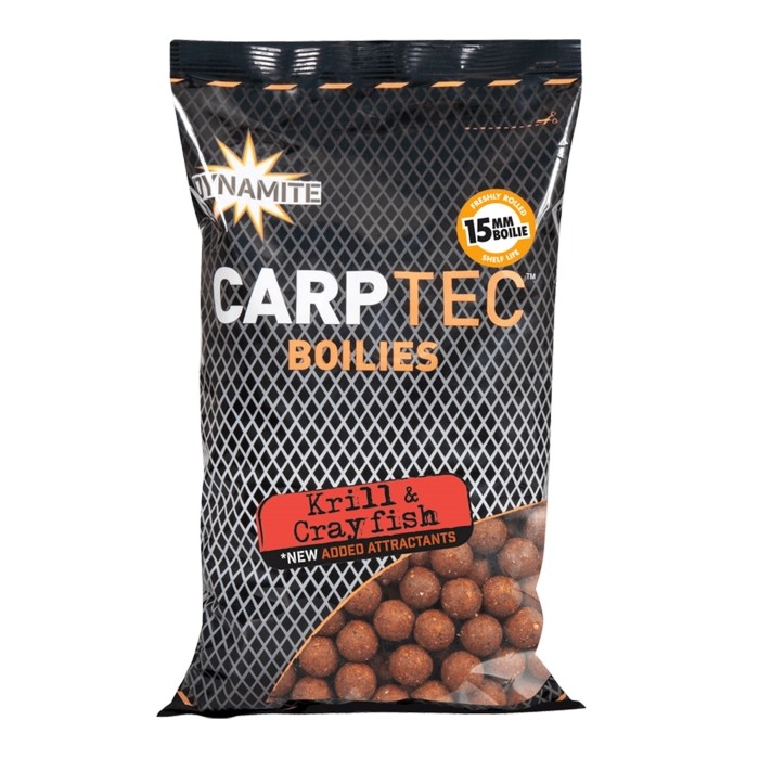Dynamite Carp-Tec Krill & Crayfish Boilies