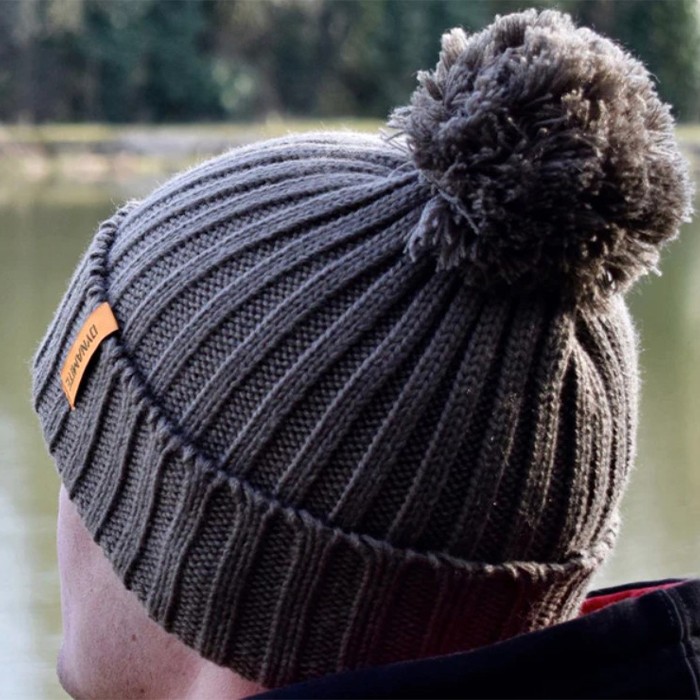 Dynamite Baits Fennel Bobble Hat In Use