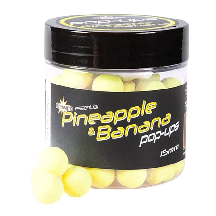 Dynamite Baits Fluro Pop Ups - Pineapple & Banana