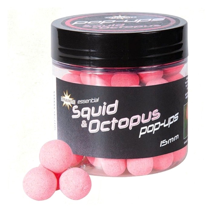 Dynamite Baits Fluro Pop Ups - Squid & Octopus