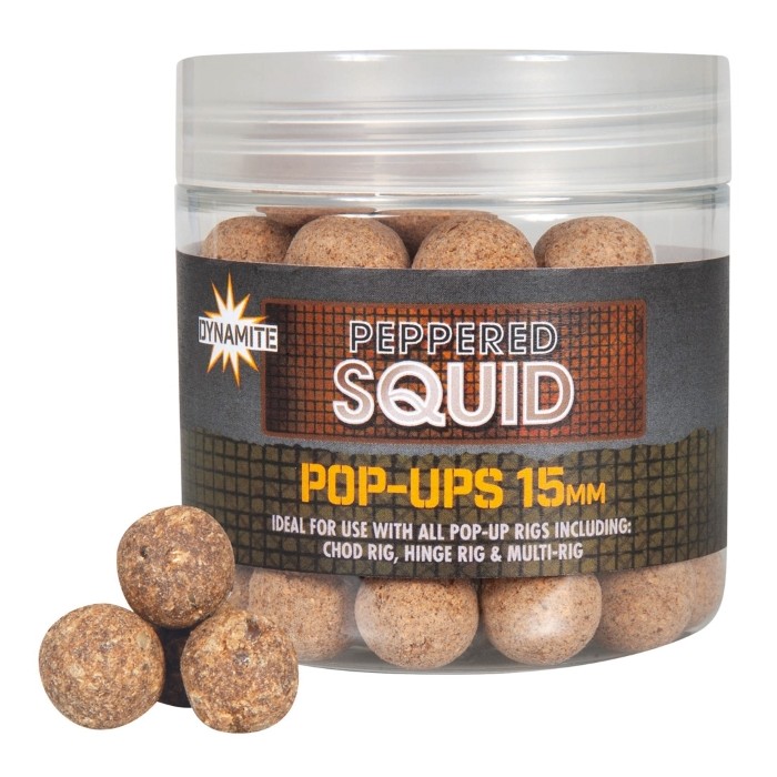 Dynamite Baits Peppered Squid Pop Ups