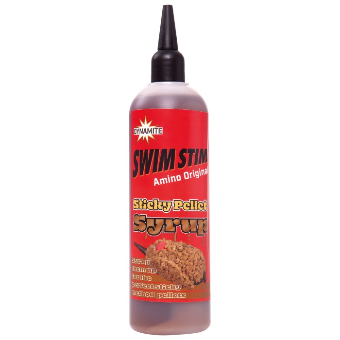 Dynamite Swim Stim Sticky Pellet Syrup Amino Original