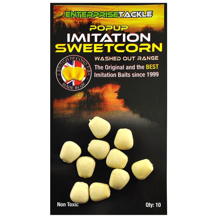 Enterprise Tackle Pop Up Imitation Sweetcorn Washed Out