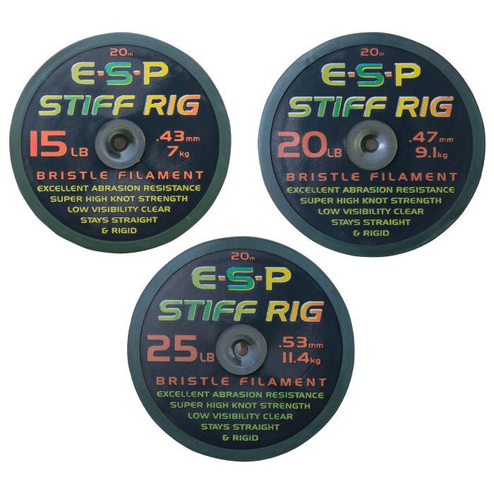 ESP Stiff Rig Bristle Filament