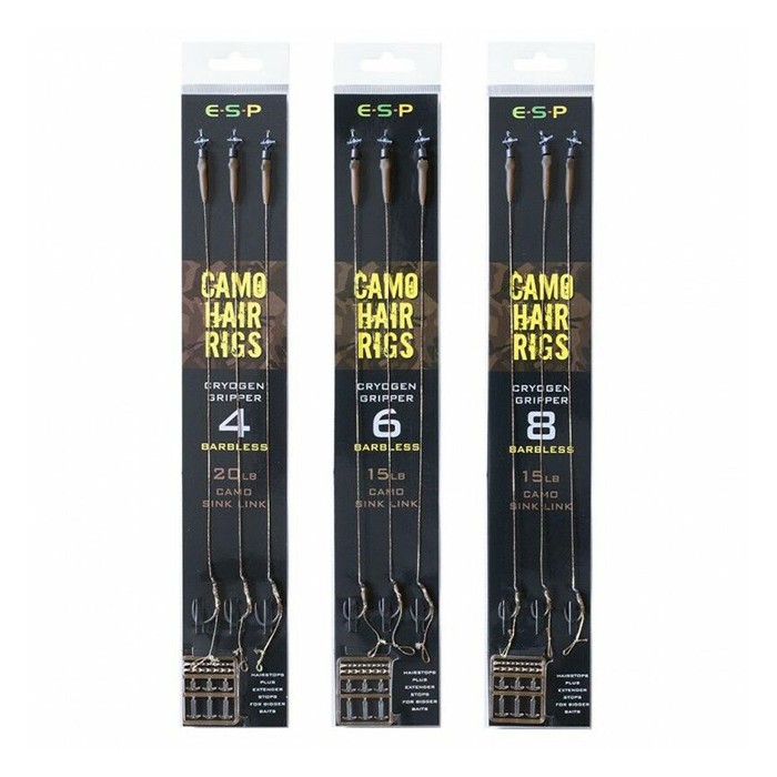 ESP Camo Hair Rig Gripper - Barbless