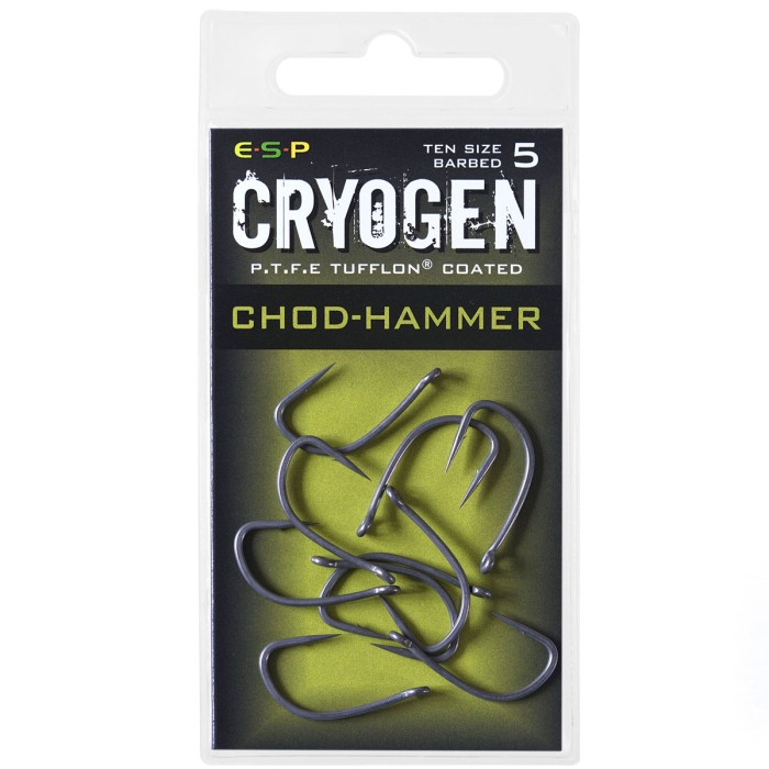 ESP Cryogen Chod Hammer Hooks Barbed Size 5