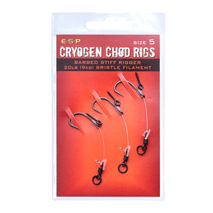 ESP Cryogen Chod Hook Rig - Barbless