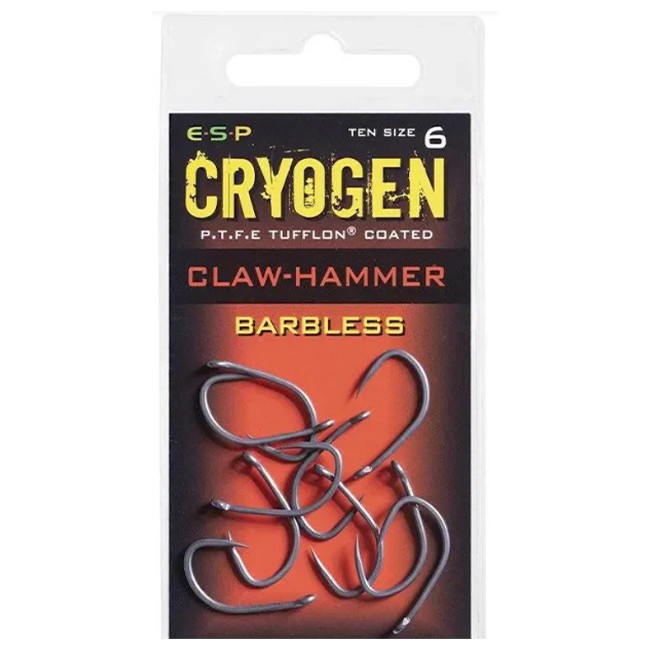 ESP Cryogen Claw Hammer Hooks - Barbless