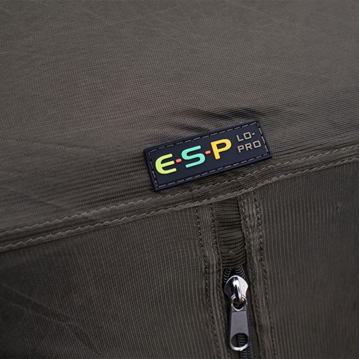 ESP Lo-Pro MK2 Brolly Mozzy Mesh Close Up Logo