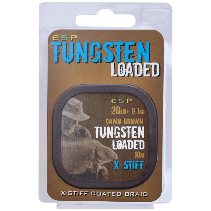 ESP Tungsten Loaded X-Stiff Camo Brown Packaging