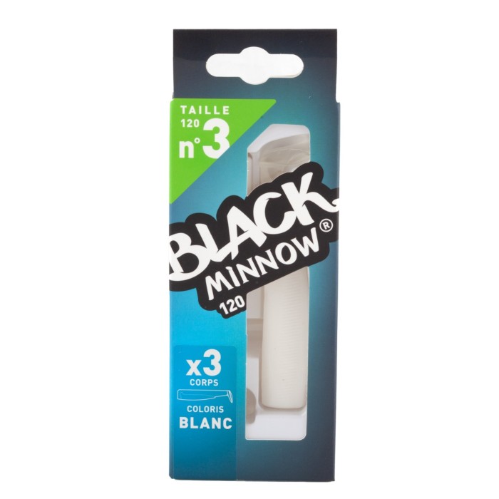 Fiiish Black Minnow 3 Corps 120mm, Colour: Blanc