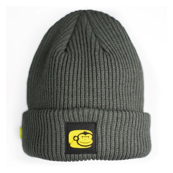 RidgeMonkey APEarel ThermaPro Fisherman Beanie Hat Green