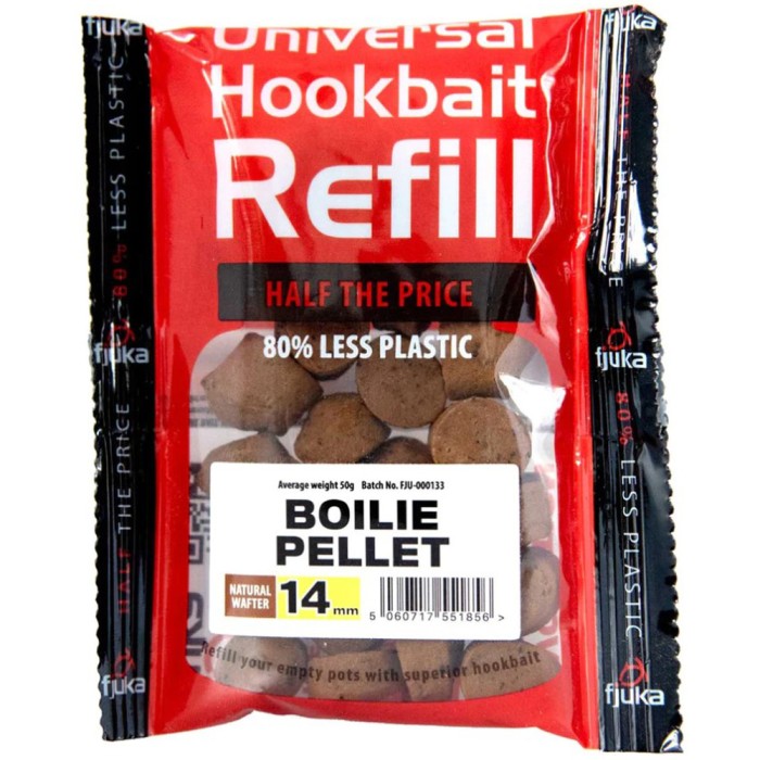 Fjuka Boilie Pellet Wafters Natural Refill