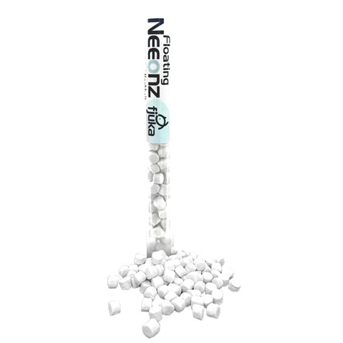 Fjuka Floating Neeonz Hyper-Fluoro Fishing Hookbait White