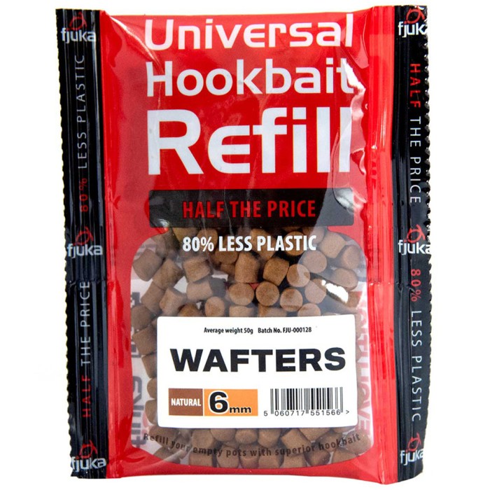 Fjuka Hookable Wafters Natural Refills 6mm