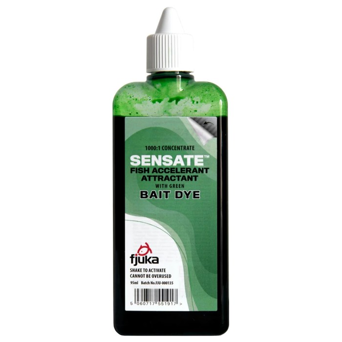 Fjuka Sensate Fishing Bait Dye 95ml Green