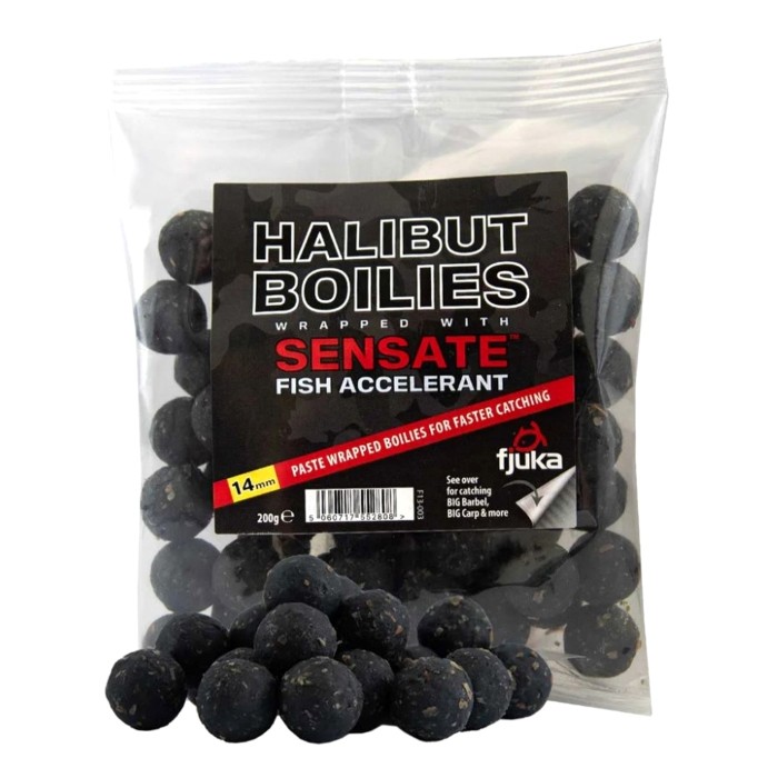 Fjuka Sensate Halibut Wrapped Boilies 200g